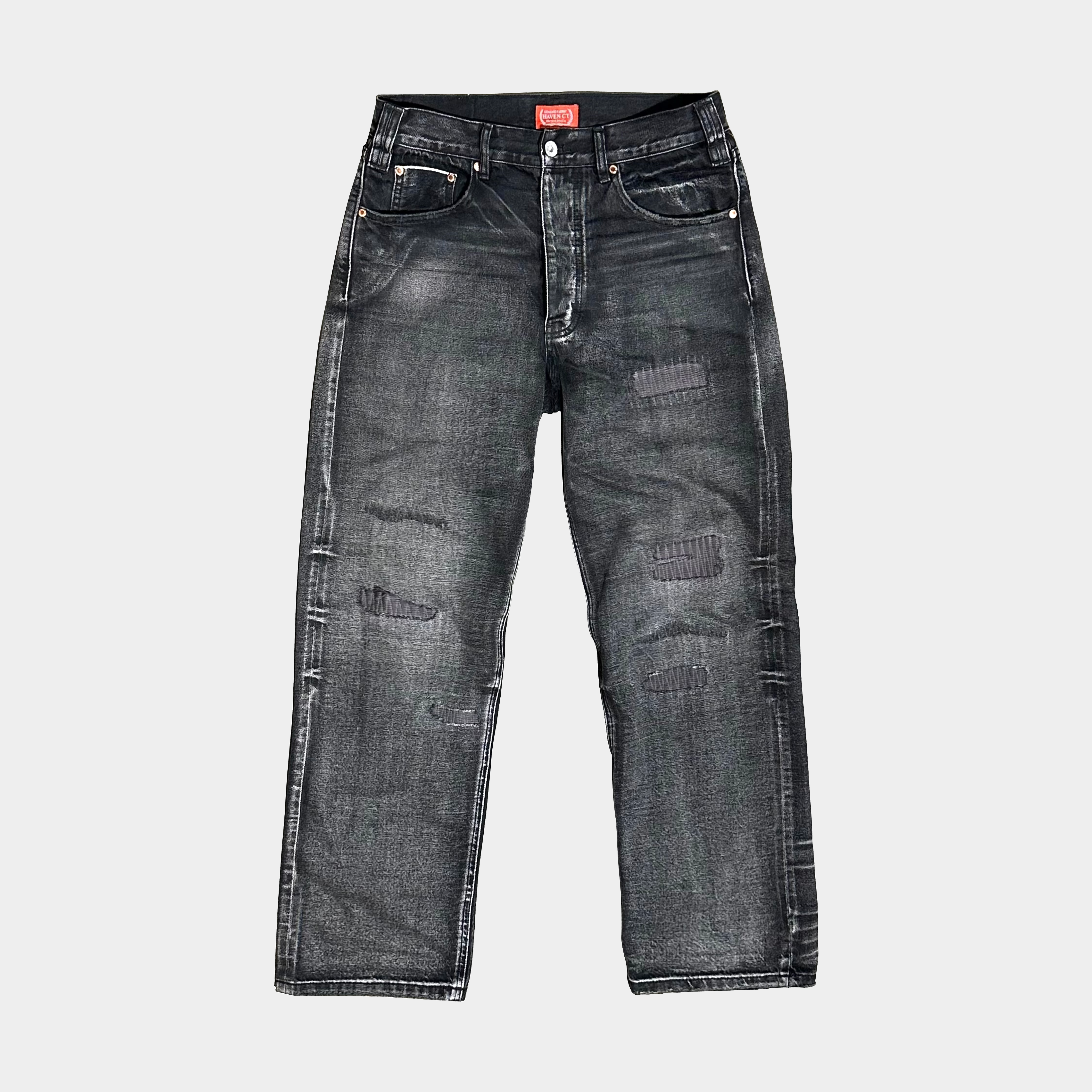 ウェア PARISH Stonewashed Pants Bulwark FR 14.75 oz. Excel Stone Washed Denim Jeans PEJ6SW