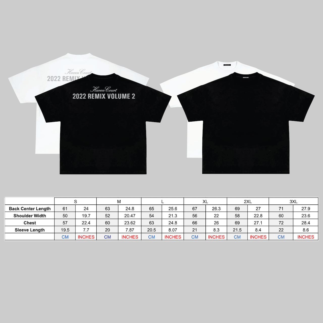 Corner Boy & Remix Tees HAVEN COURT