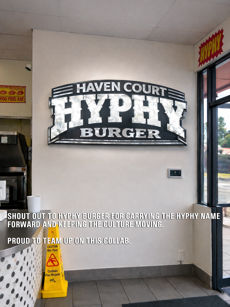 Hyphy Burger Collab Tee – HAVEN COURT