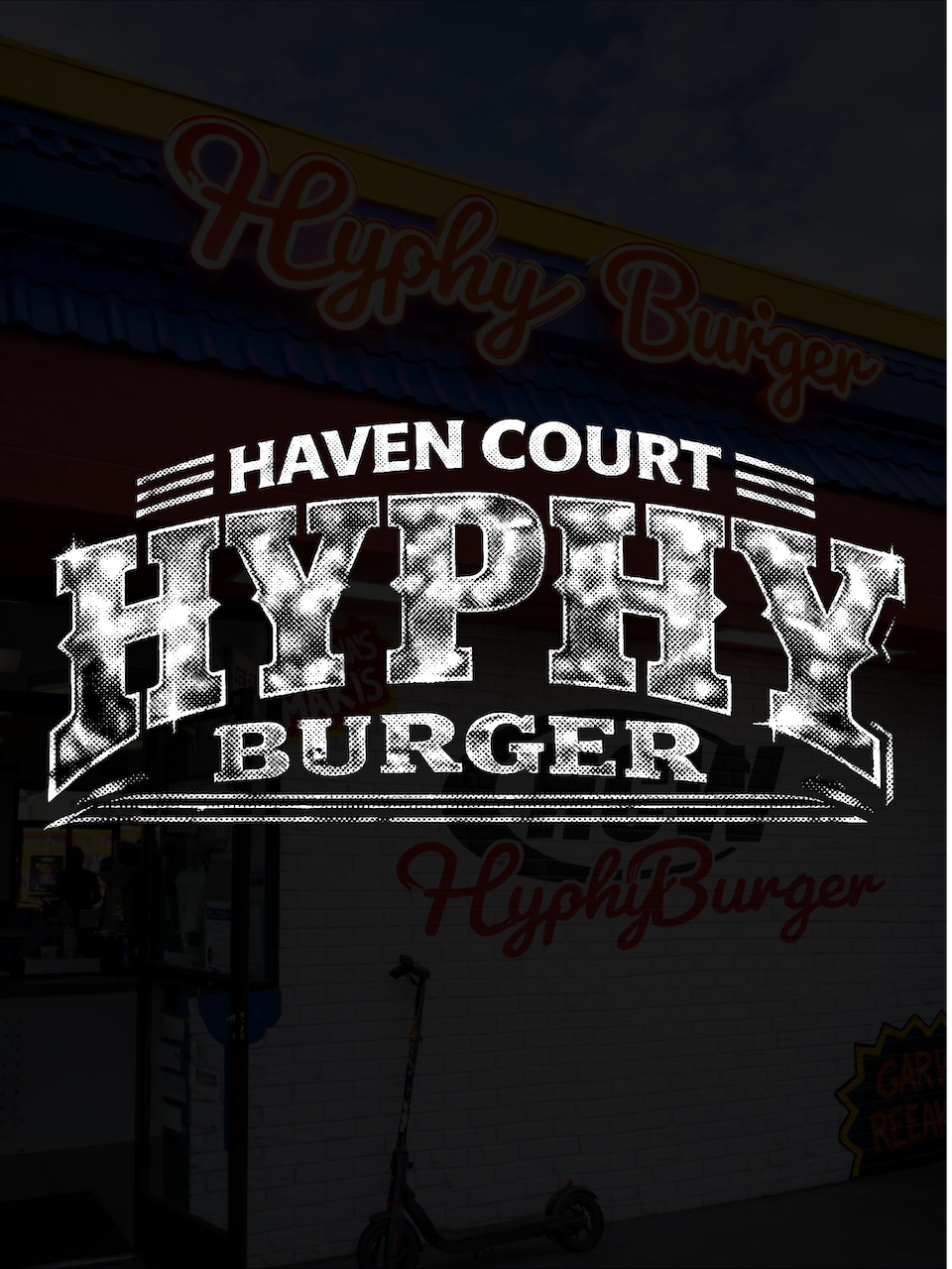 Hyphy Burger Collab Tee – HAVEN COURT