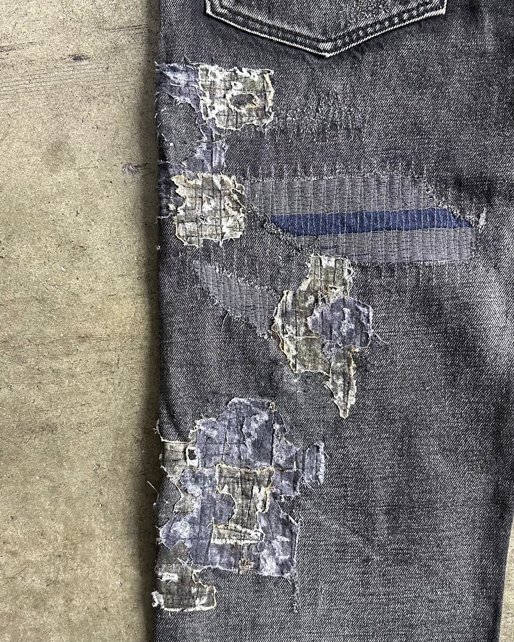 Stonewashed V2 BORO Jeans