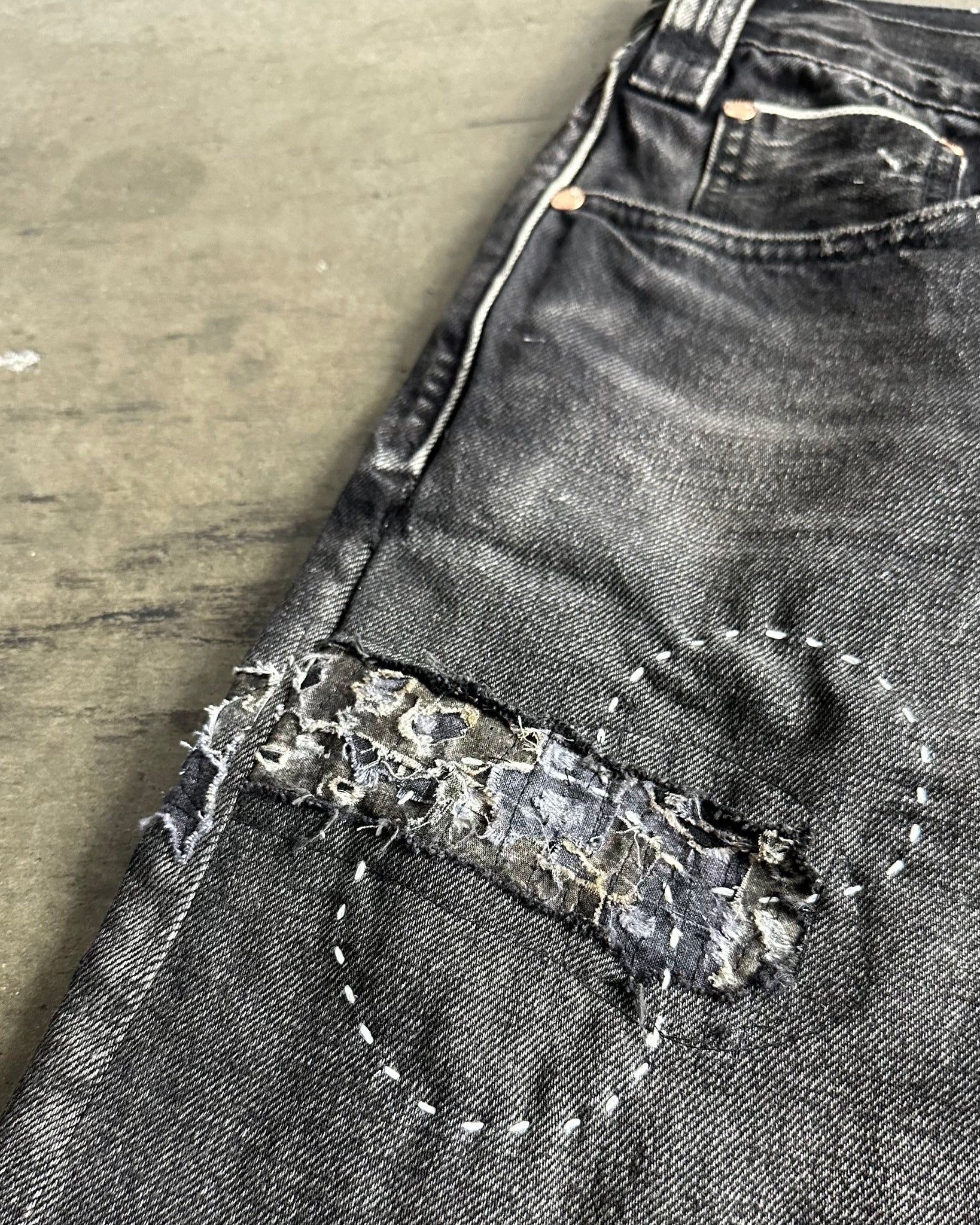 Stonewashed V2 BORO Jeans