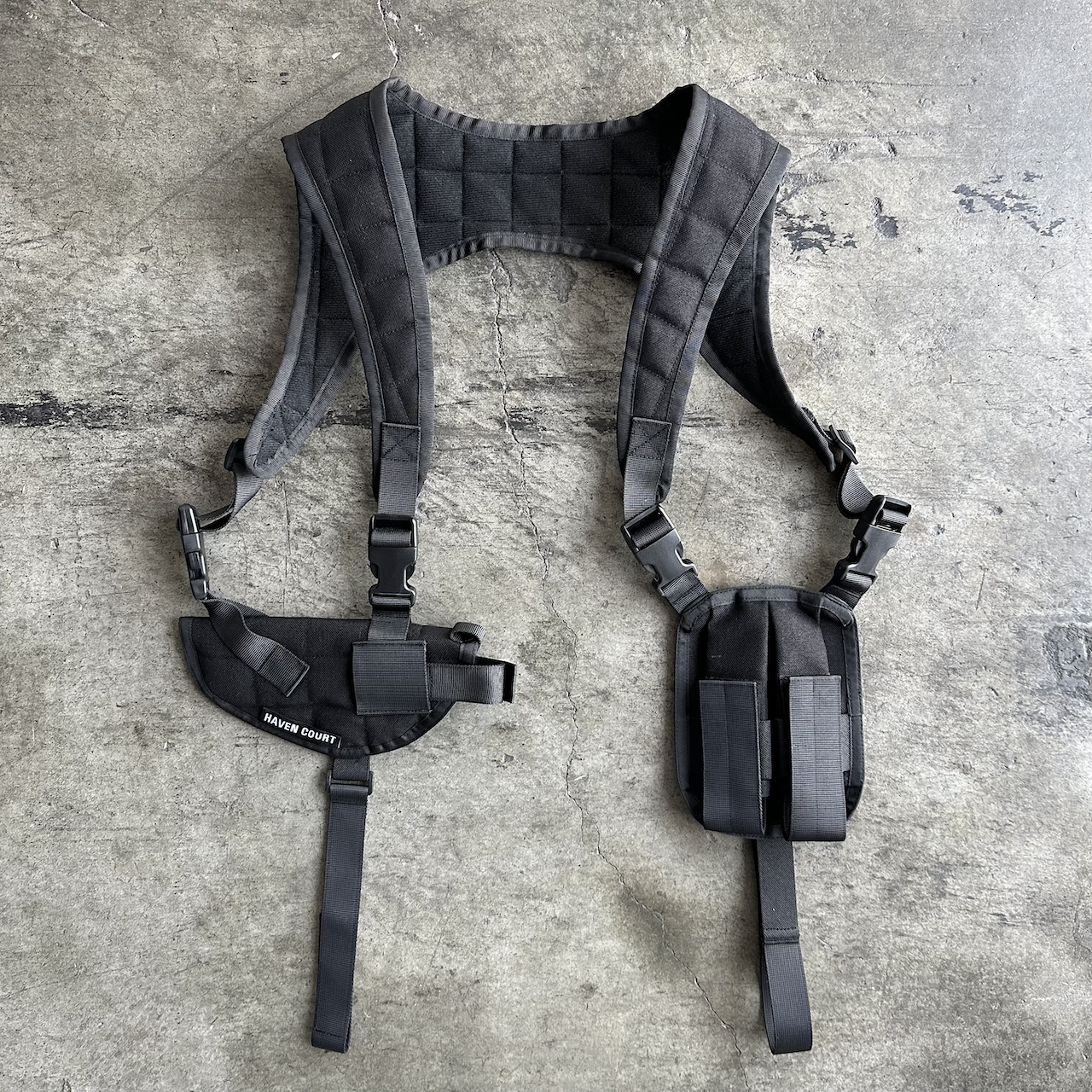 HAVEN / ヘブン | TACTICAL VEST ニット切り替えタクティカルベスト
