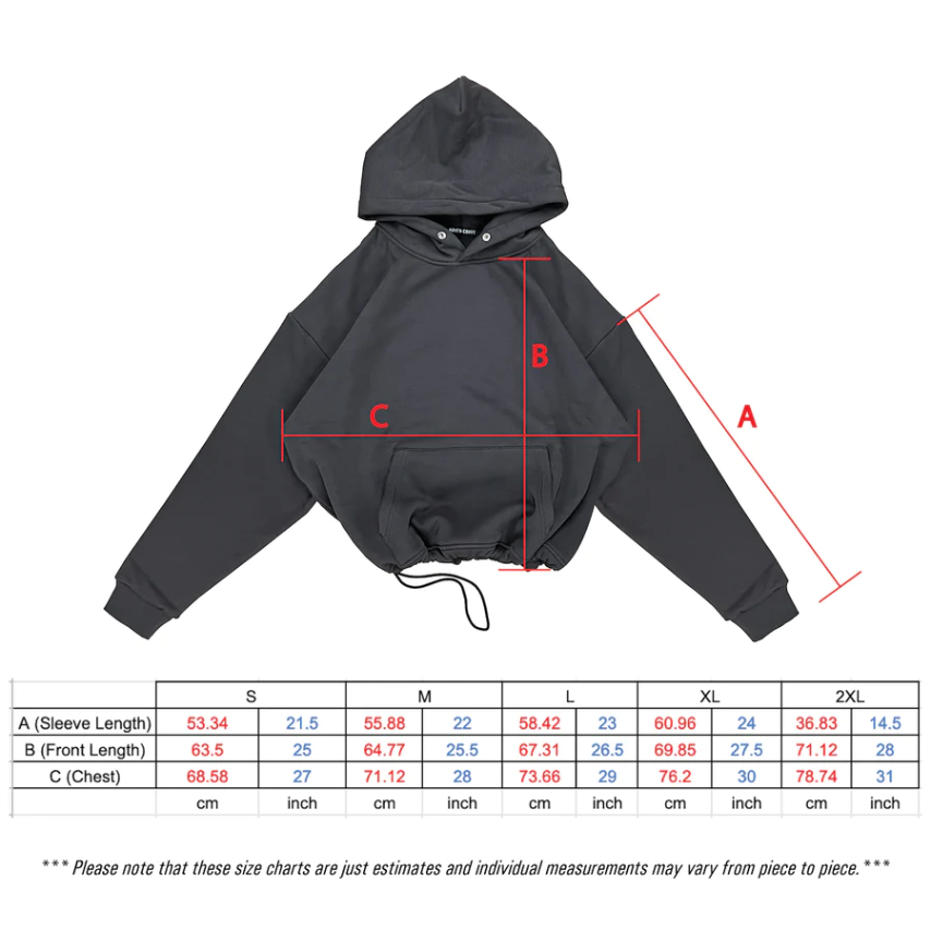 Boxy Fleece Hoodie V3 (Adjustable) - Main Image