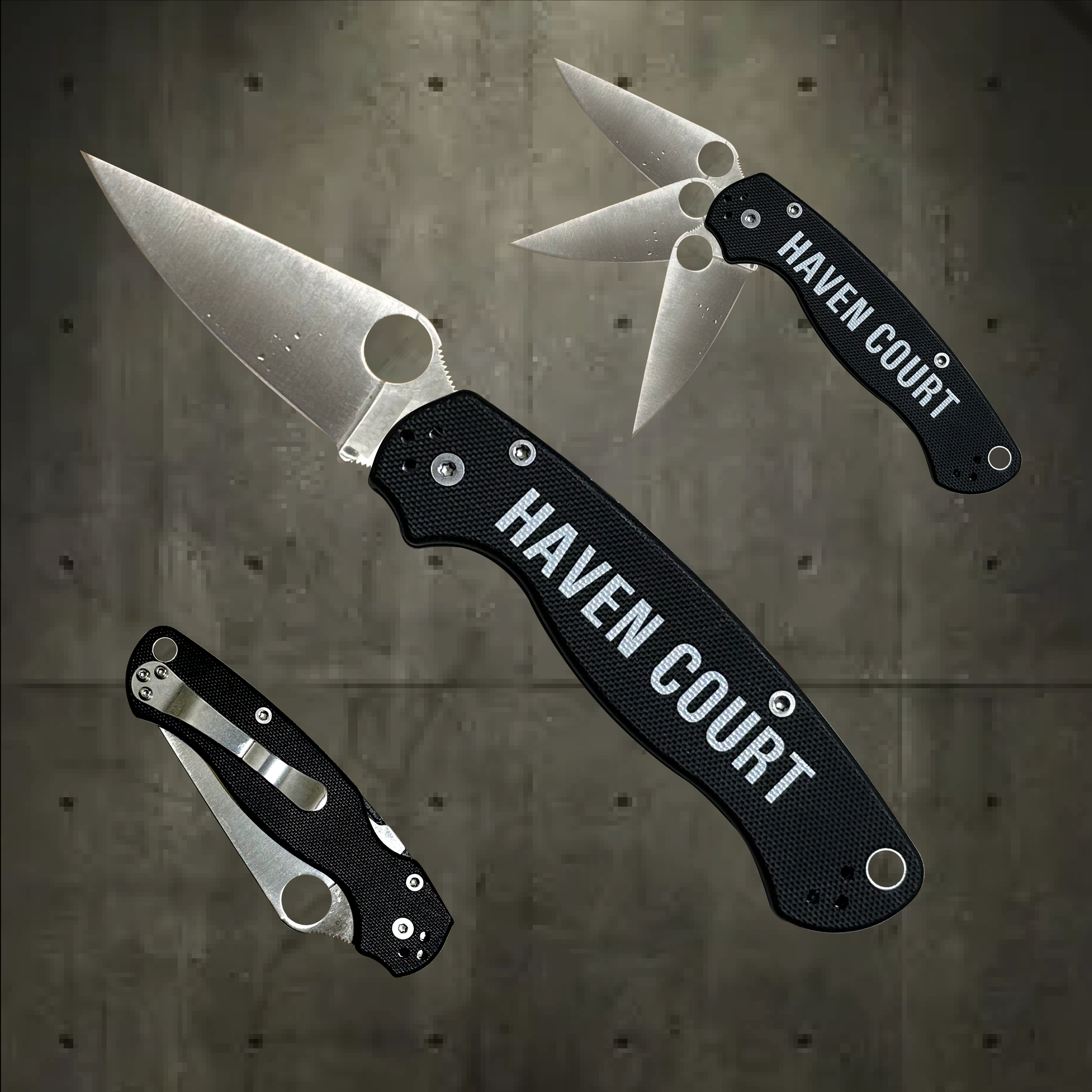 TG FOLDING KNIFE V2 (Black)