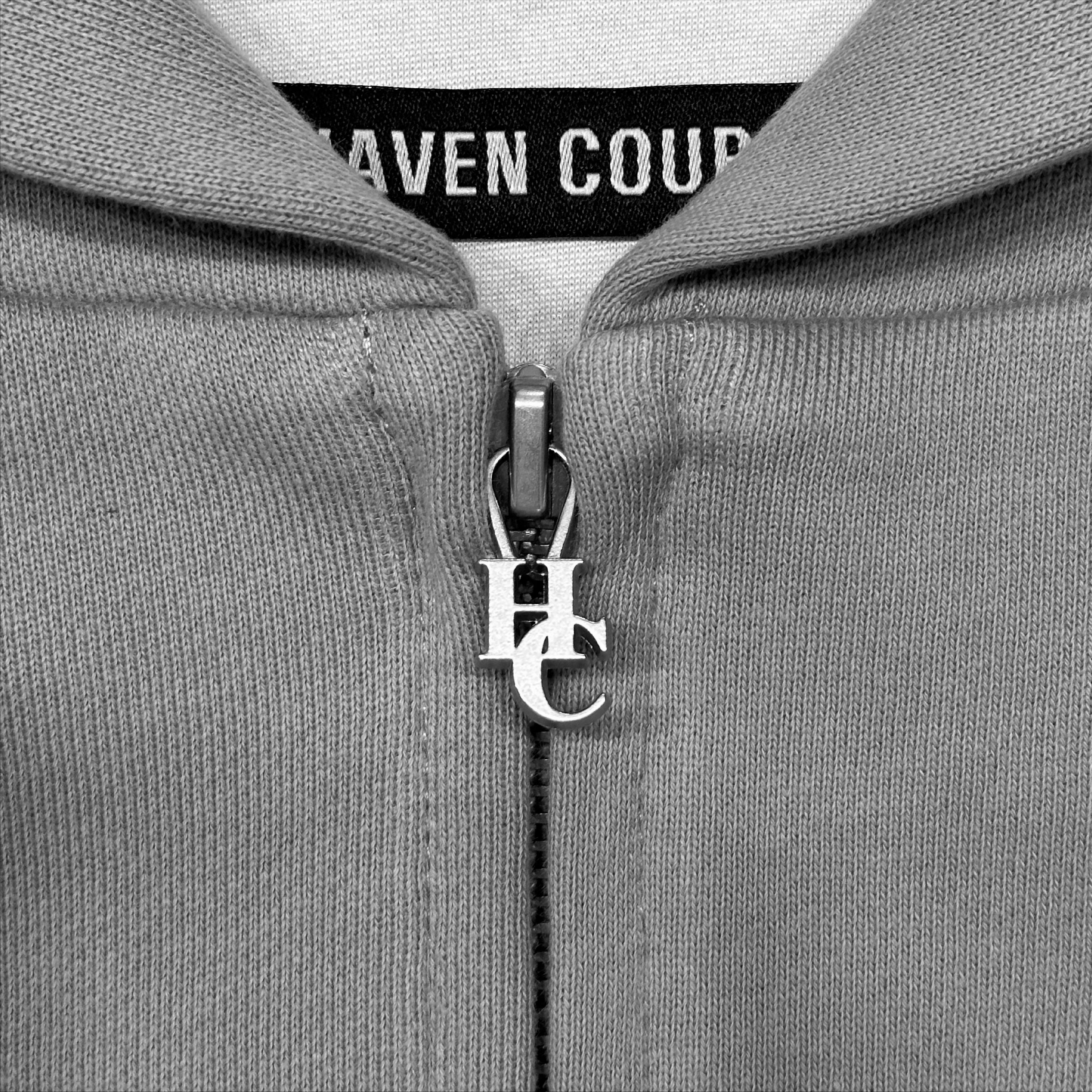 Zip Up V4 Bonded Hoodie (logo) by – HAVEN COURT