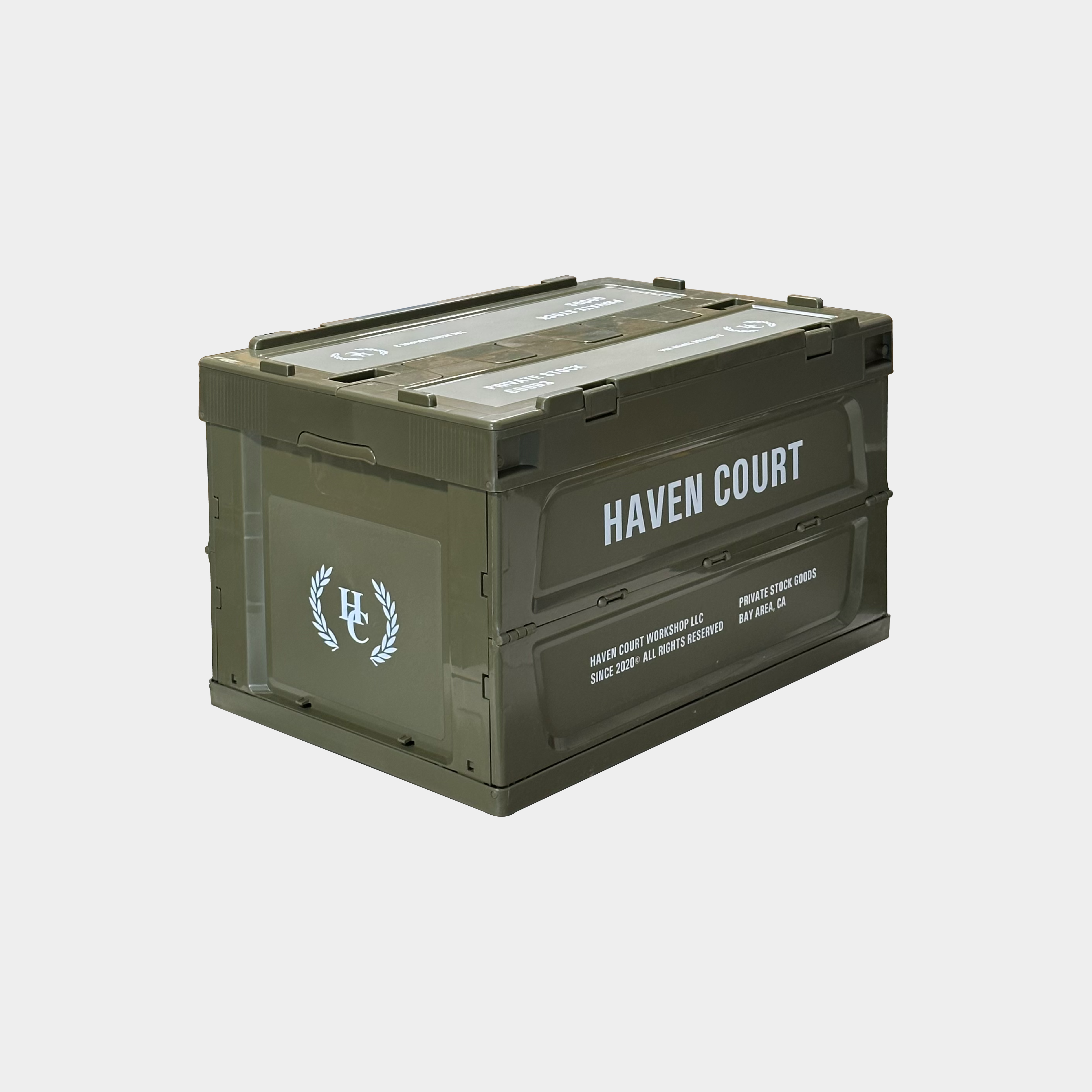 Amulet x HC Collapsable Box (green) – HAVEN COURT