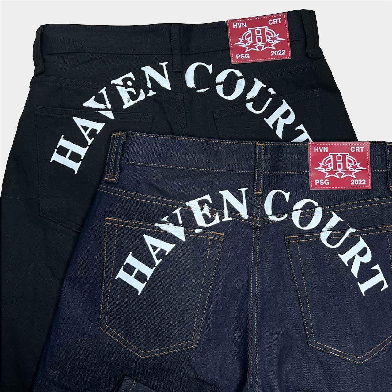 海*様 Andwang damaged heart key denim damaged heart key denim