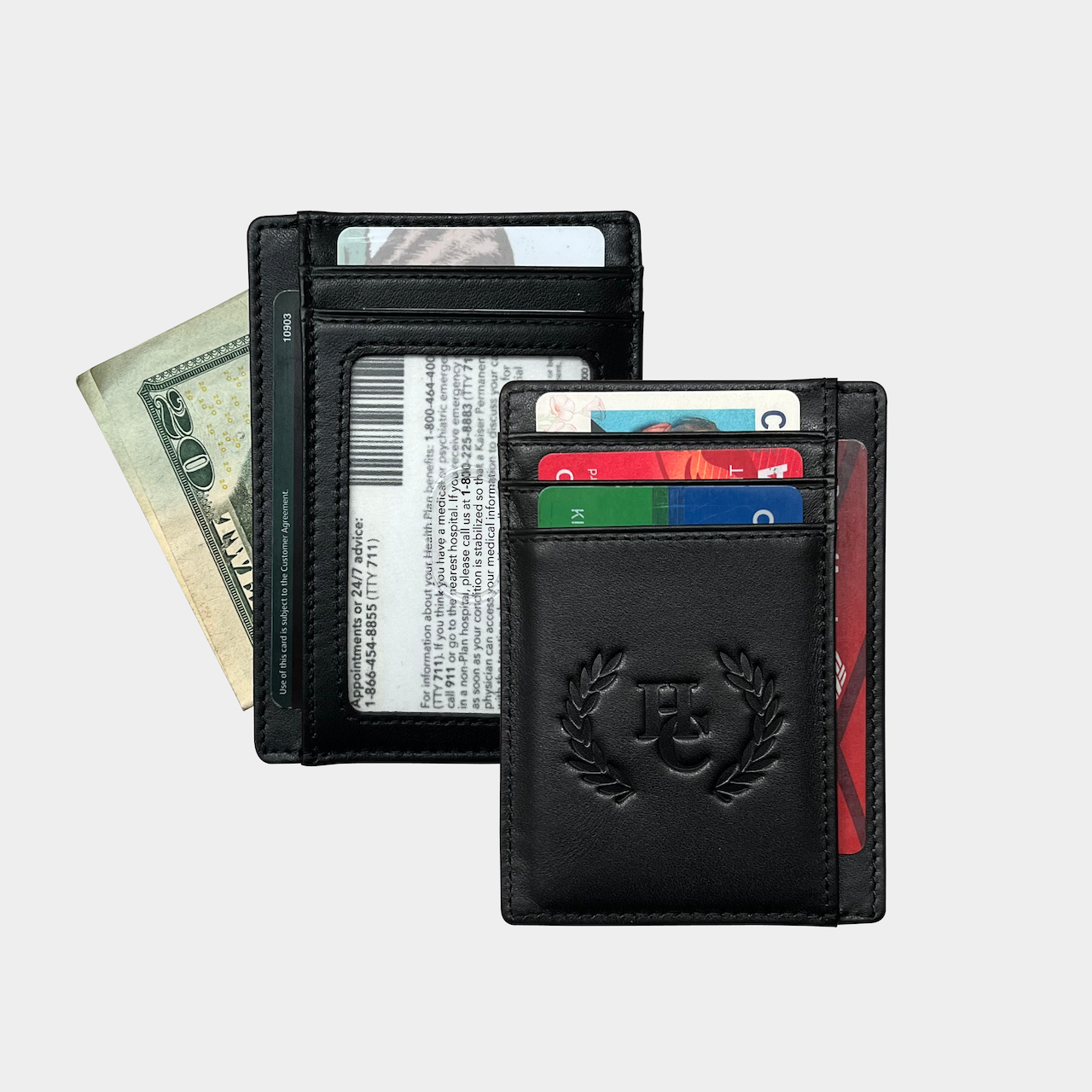 Debossed Card Wallet