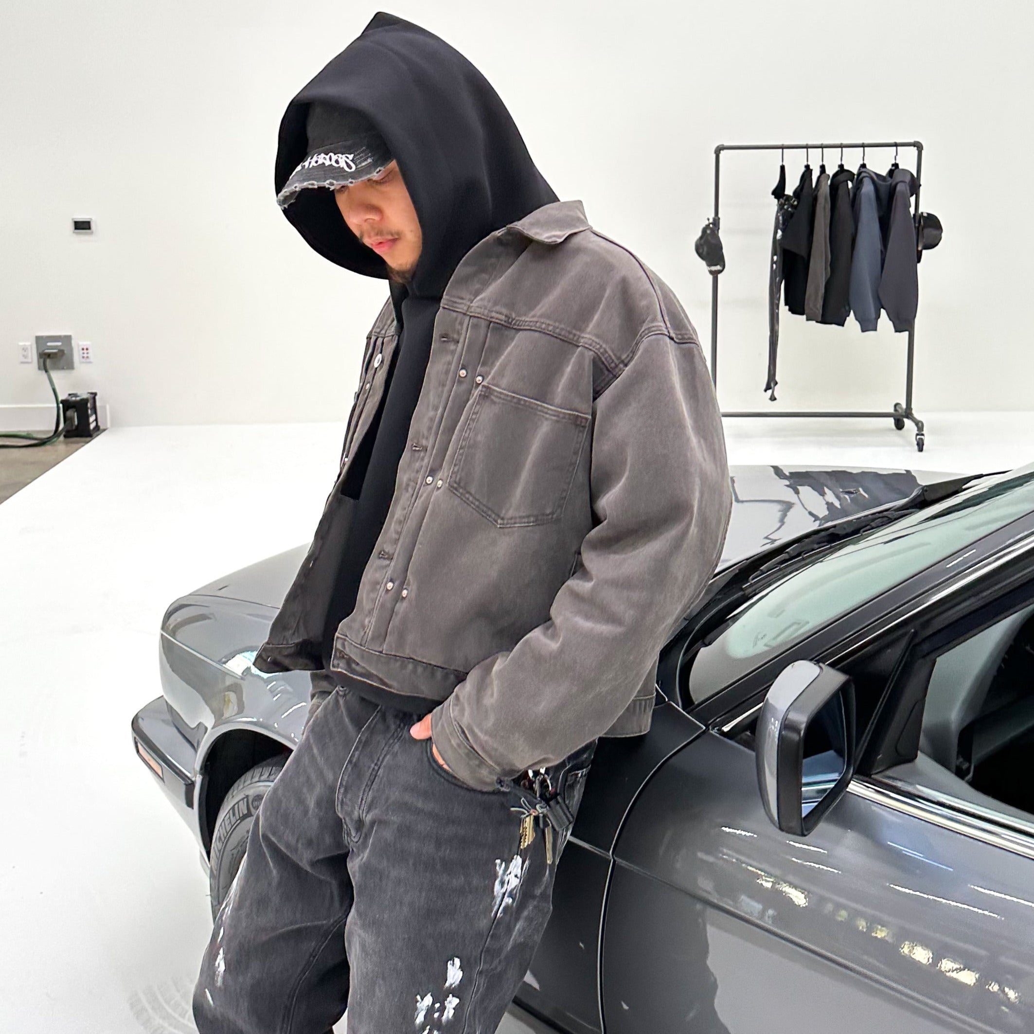 ジャケット・アウター issuethings type5-2 no collar jackt ISSUETHINGS / Type 5-2 no collar jacket-ISSUETHINGSの通販EQUAL