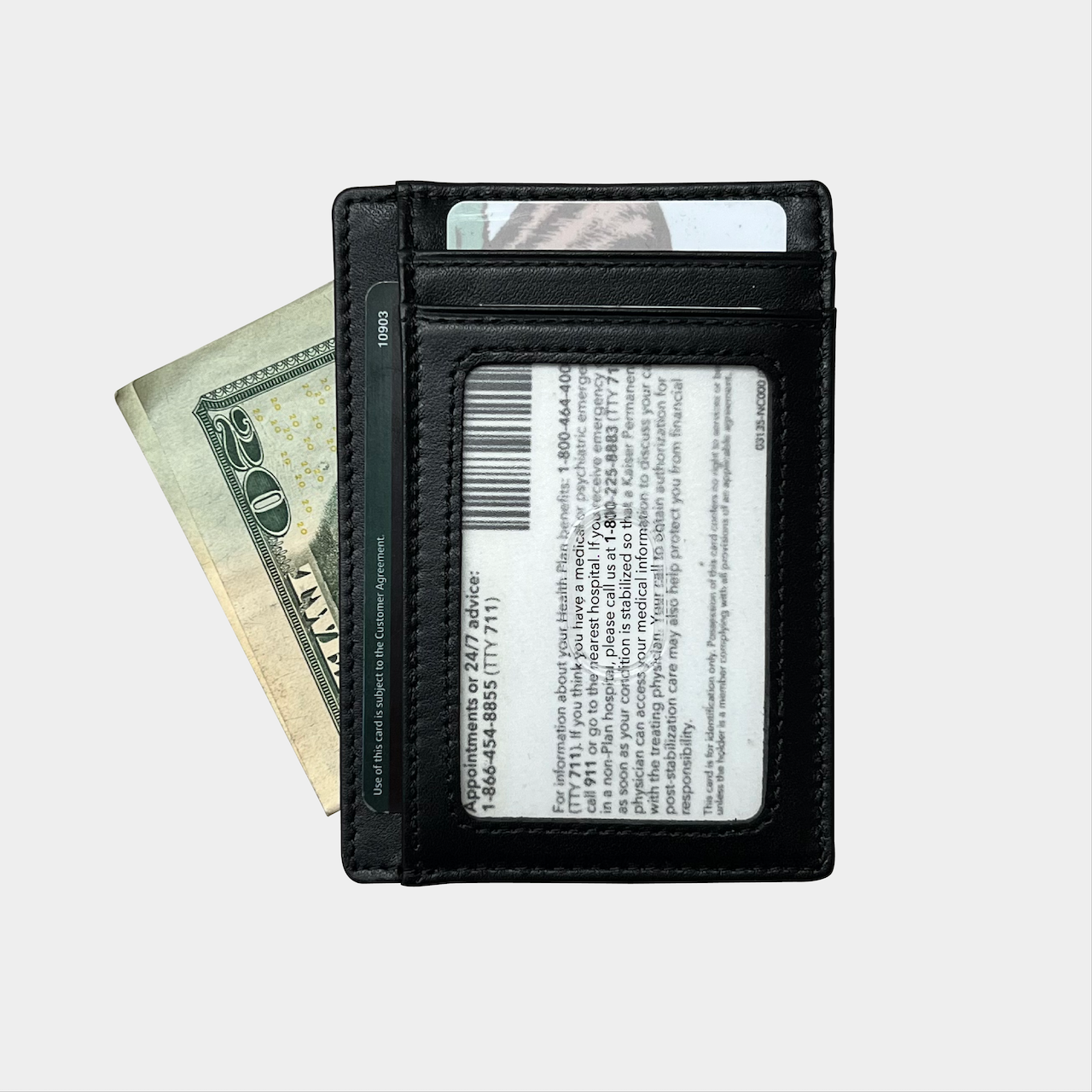 Debossed Card Wallet