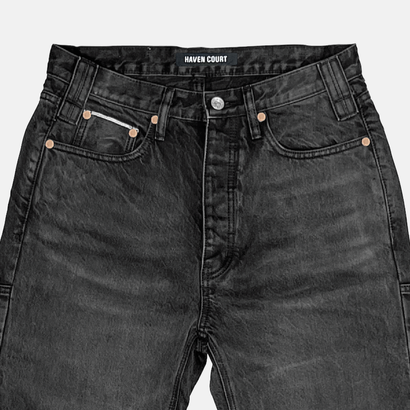 Basic Straight (Washed Black)